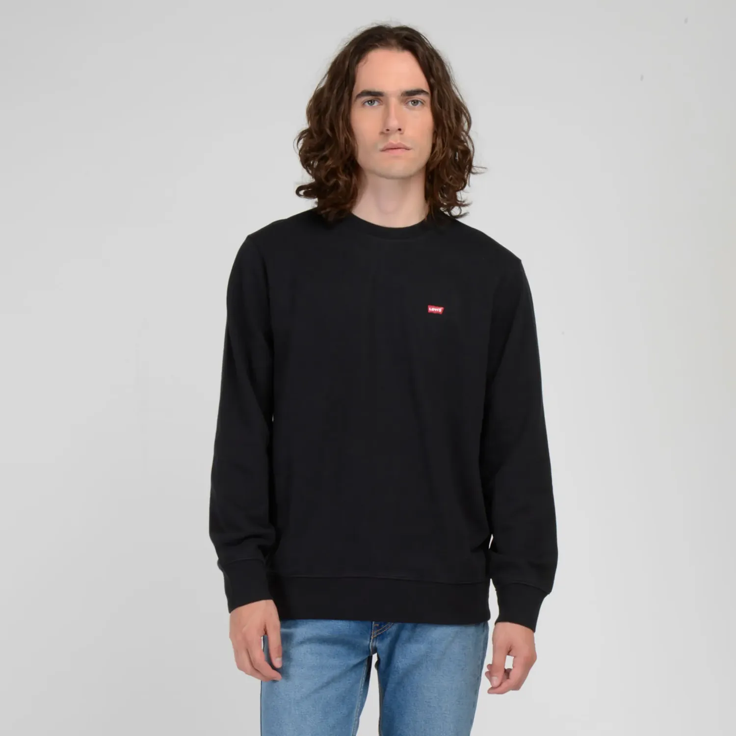 Levis Polera Levis Hombre Cuello Redondo color negro | Platanitos