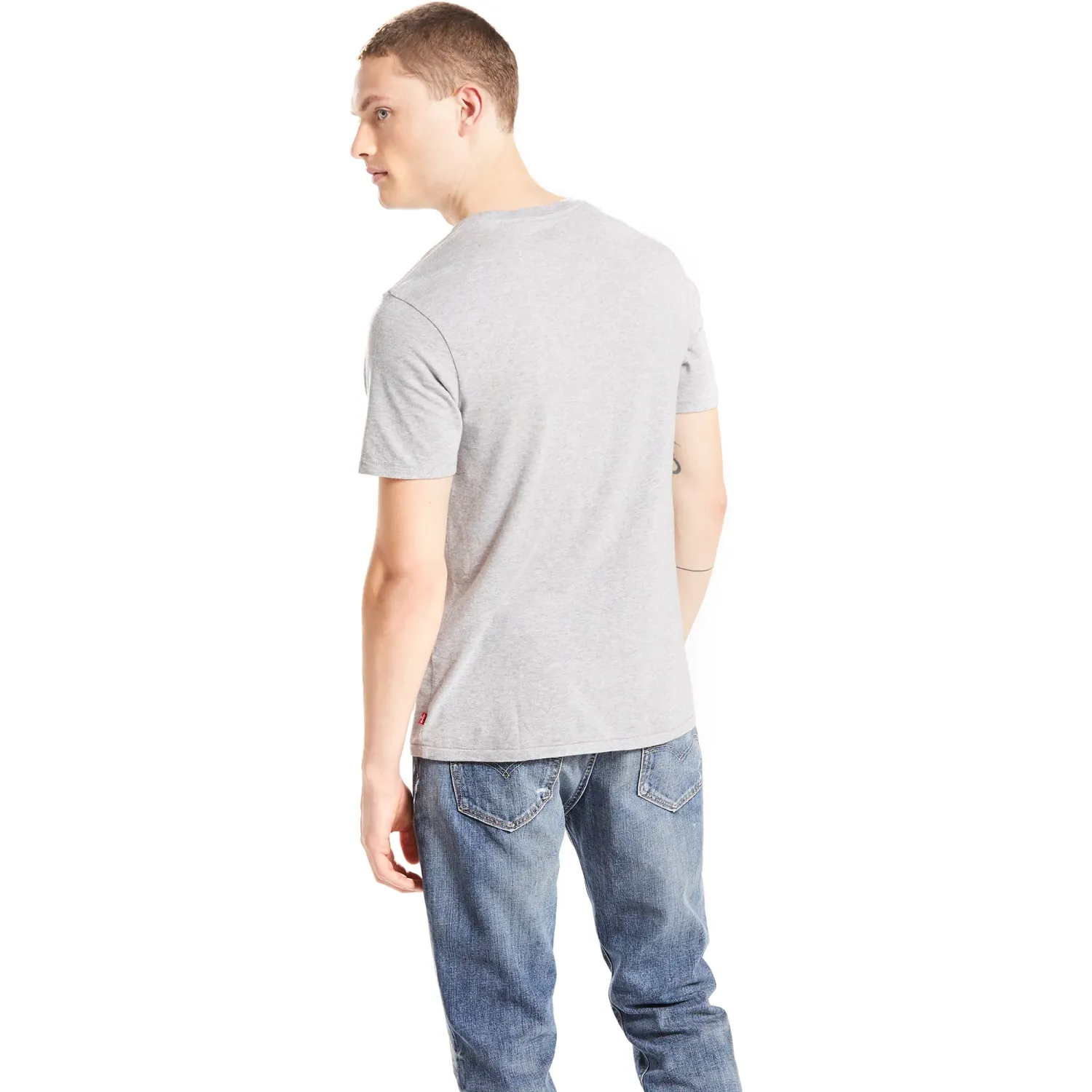 Levis Polo Levis Manga Corta Hombre Clasic Logo Batwing color melange | Platanitos