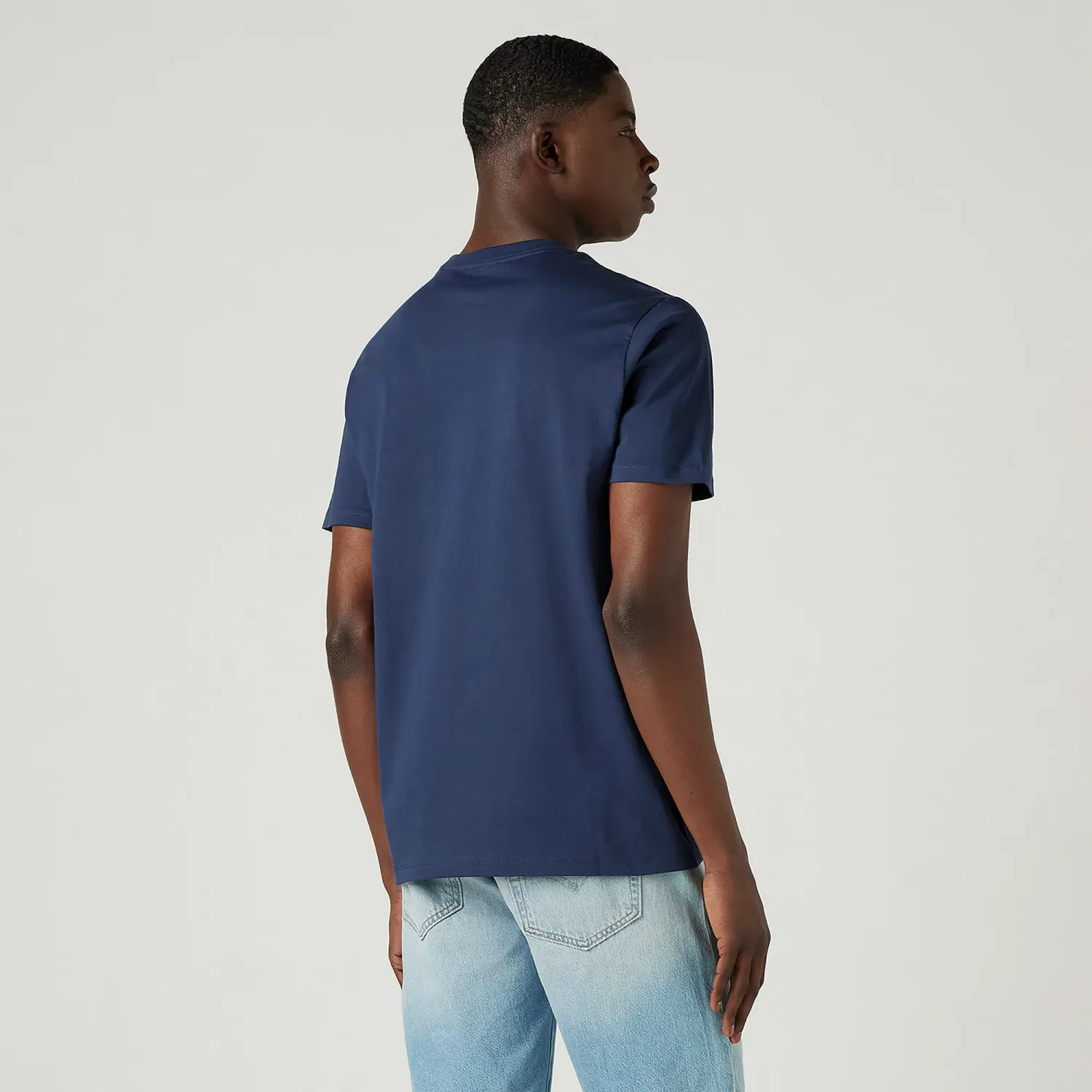 Levis Polo Levis Manga Corta Hombre Clasic Logo Batwing color azul | Platanitos