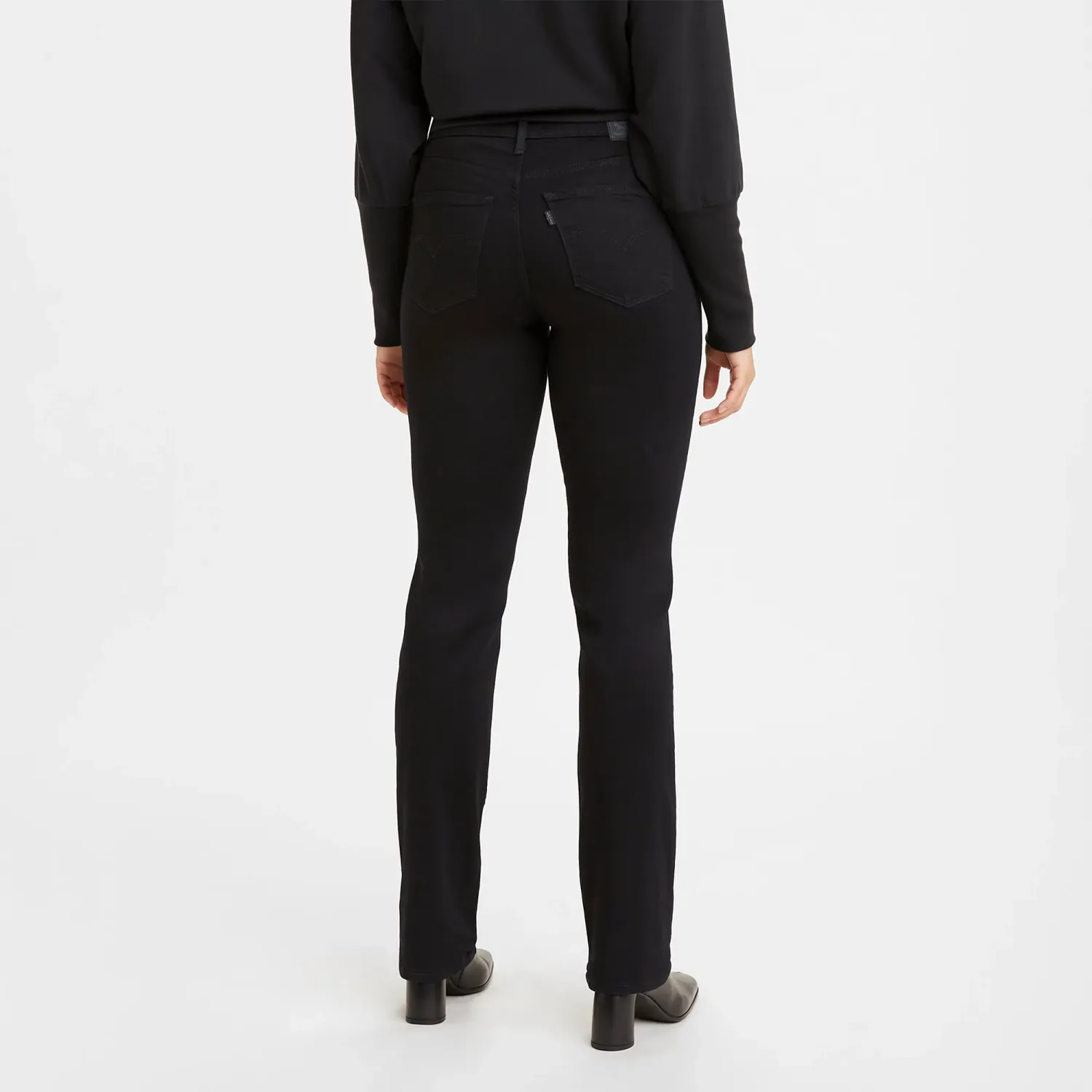 Levis Pantalon Levis Jeans Mujer 314 color negro | Platanitos