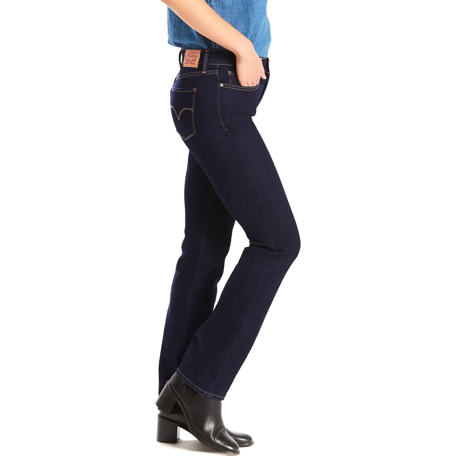 Levis Pantalon Levis Jeans Mujer 314 color grafito | Platanitos