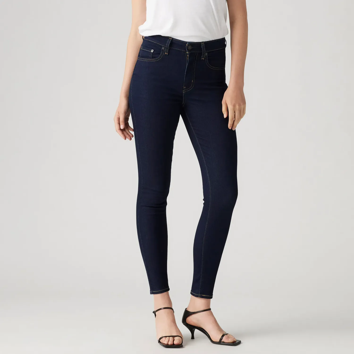 Pantalon Levis Jeans Mujer 721 color grafito | Platanitos