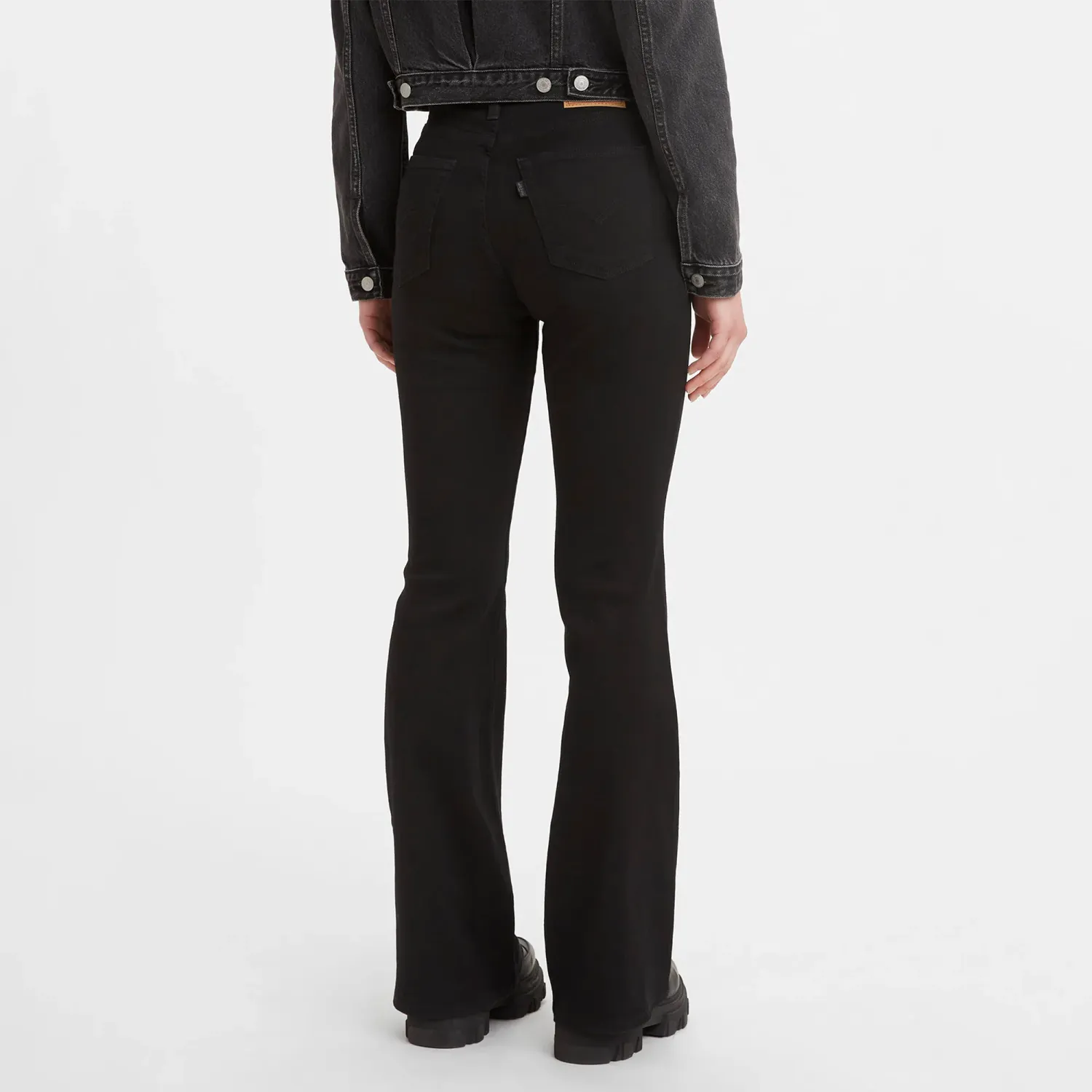 Pantalon Levis Jeans Mujer 726 color negro | Platanitos