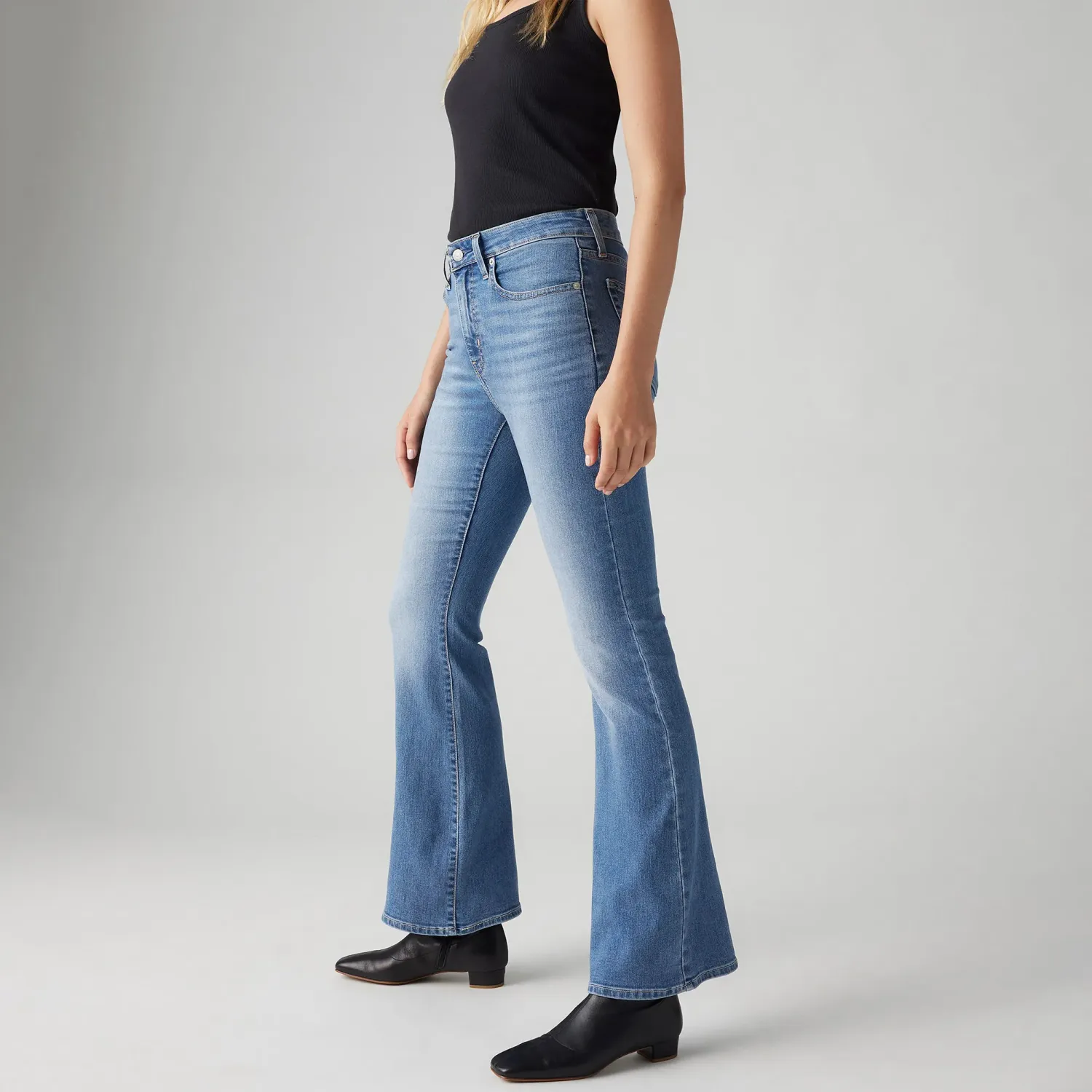 Levis Pantalon Levis Jeans Mujer 726 color celeste | Platanitos