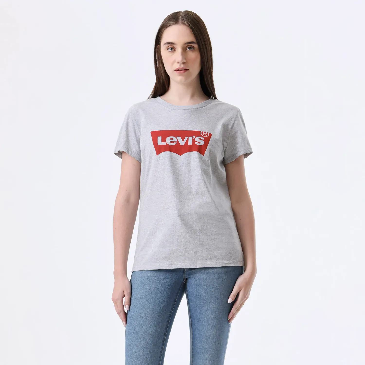 Levis Polo Levis Manga Corta Mujer Clasic Logo Batwing color melange | Platanitos
