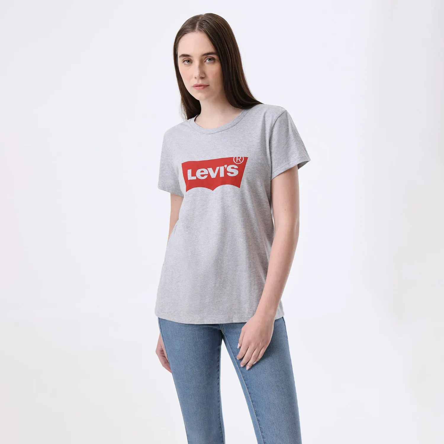 Levis Polo Levis Manga Corta Mujer Clasic Logo Batwing color melange | Platanitos