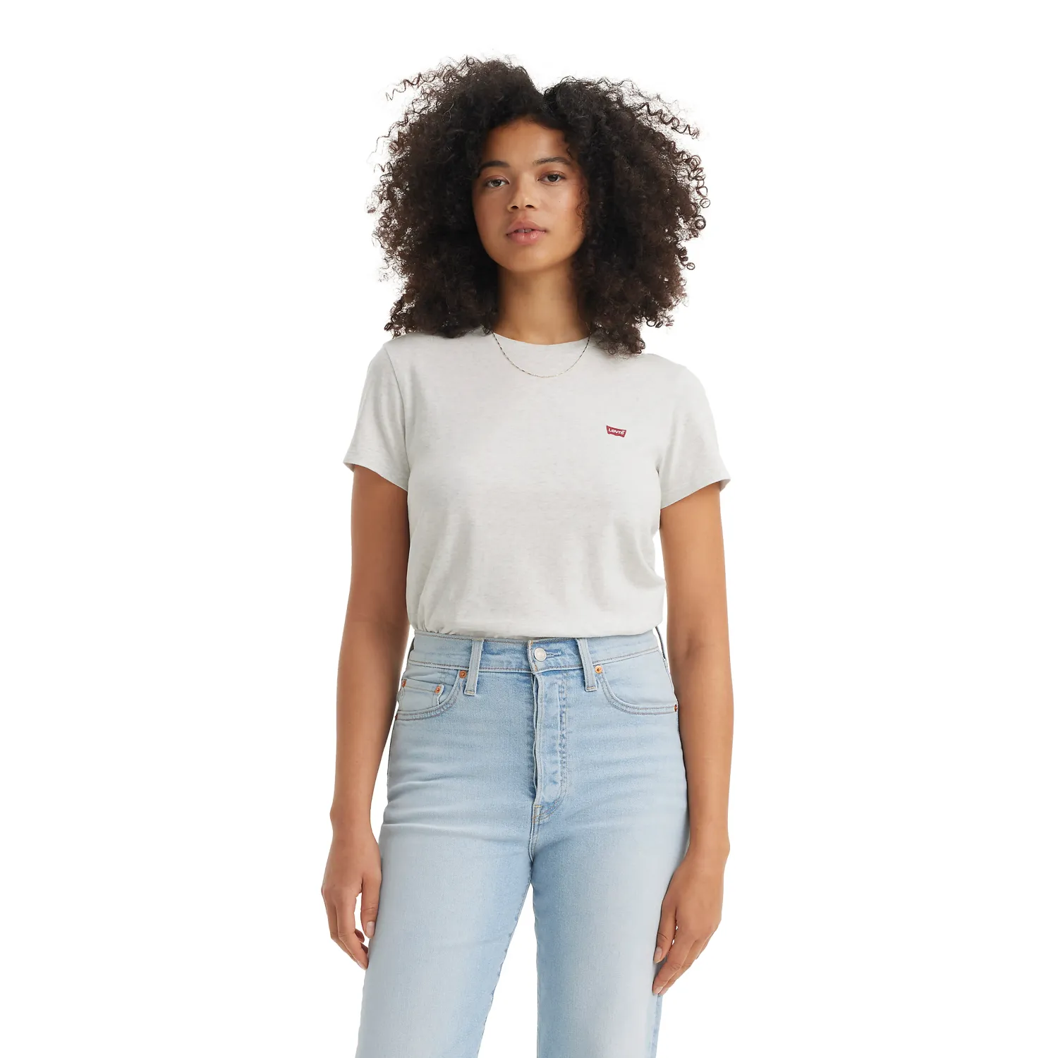 Levis Polo Levis Manga Corta Mujer Perfect Tee Levis color melange | Platanitos