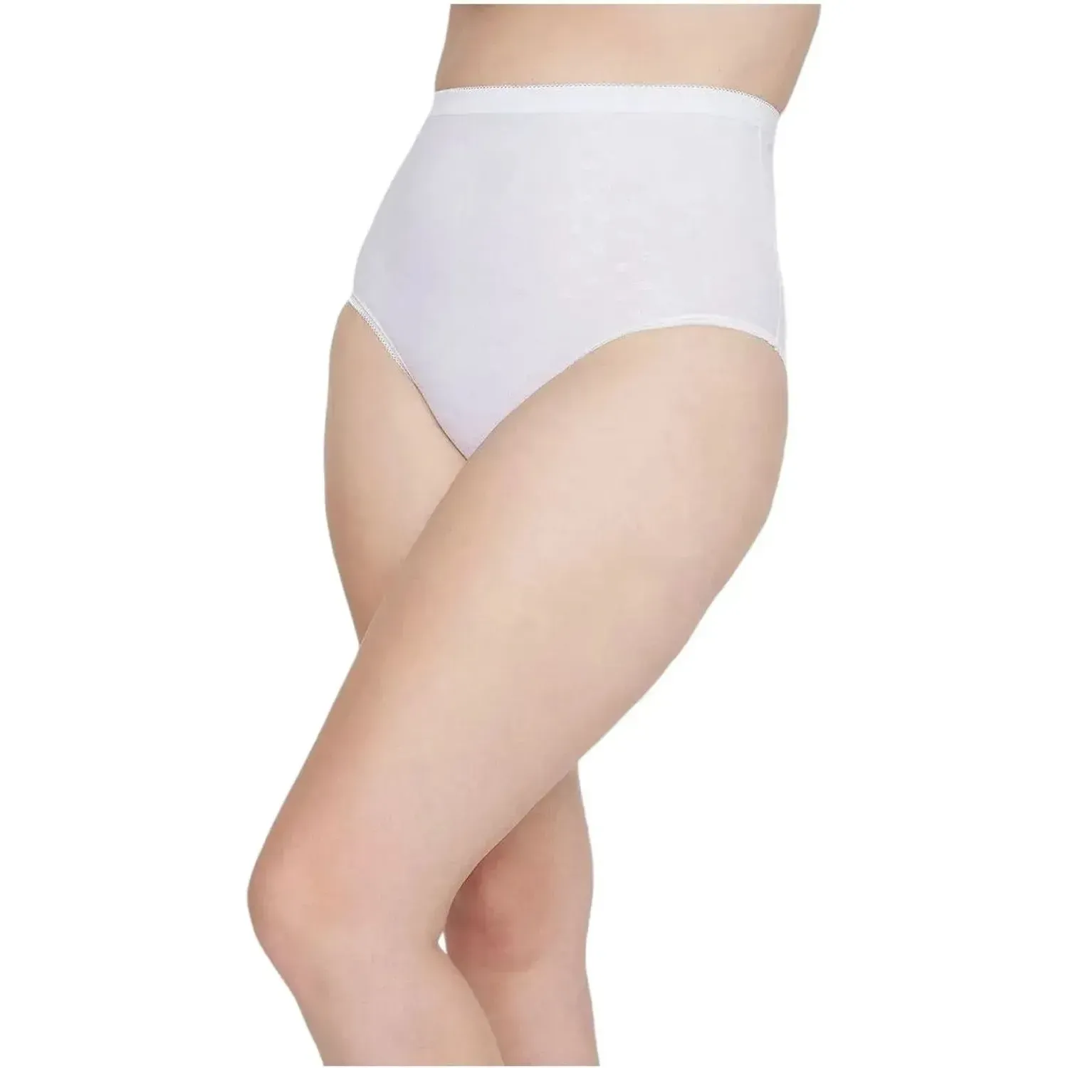 Calzon Kayser Mujer Trusa Maxi Algodon color blanco | Platanitos