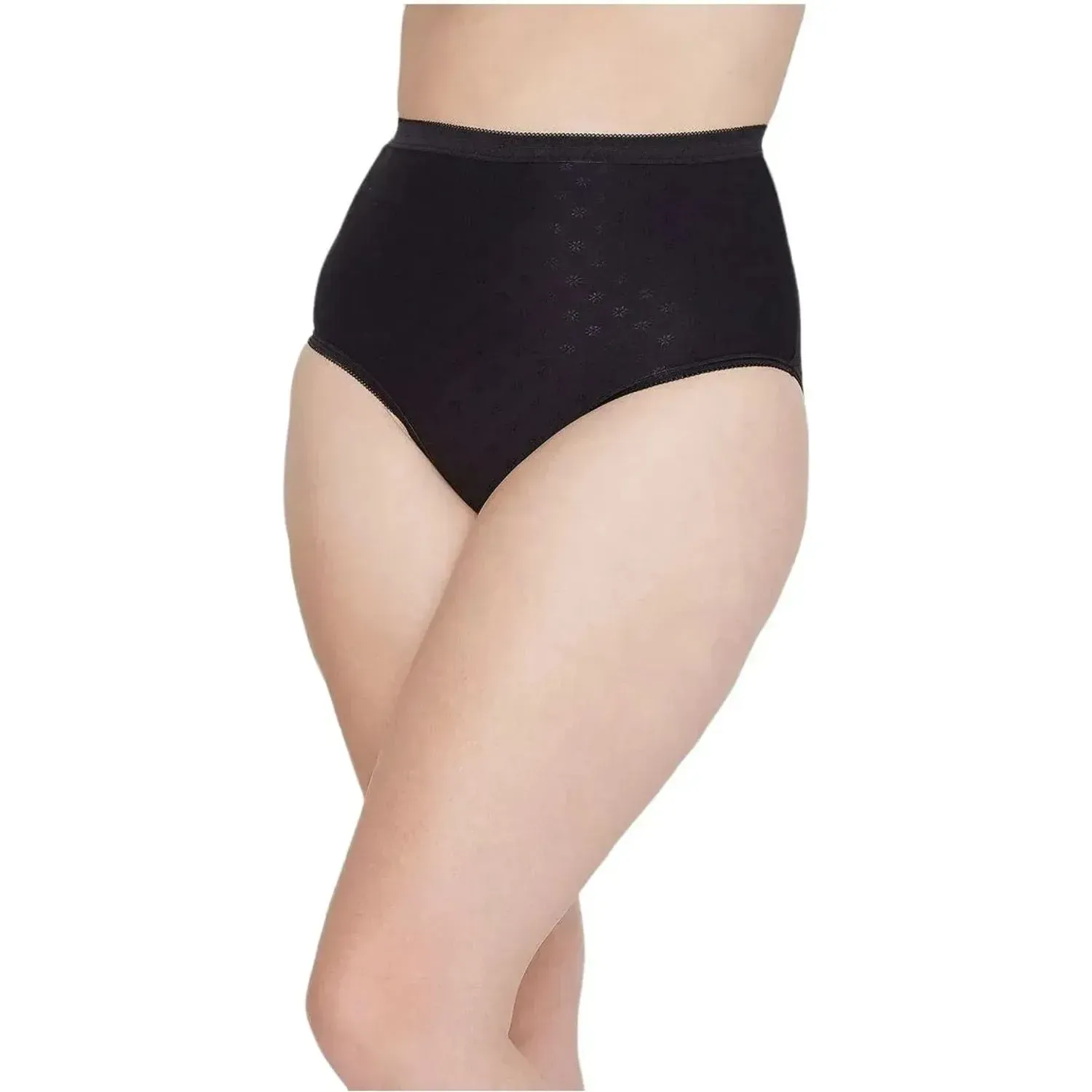 Calzon Kayser Mujer Trusa Maxi Algodon color negro | Platanitos