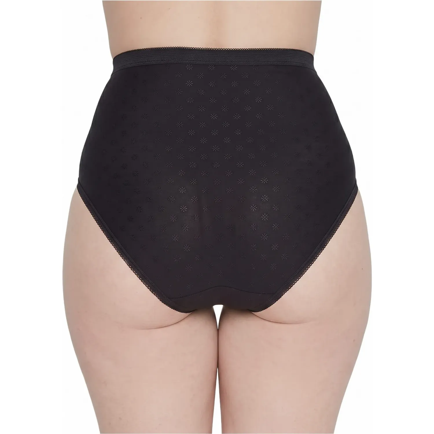Calzon Kayser Mujer Trusa Maxi Algodon color negro | Platanitos