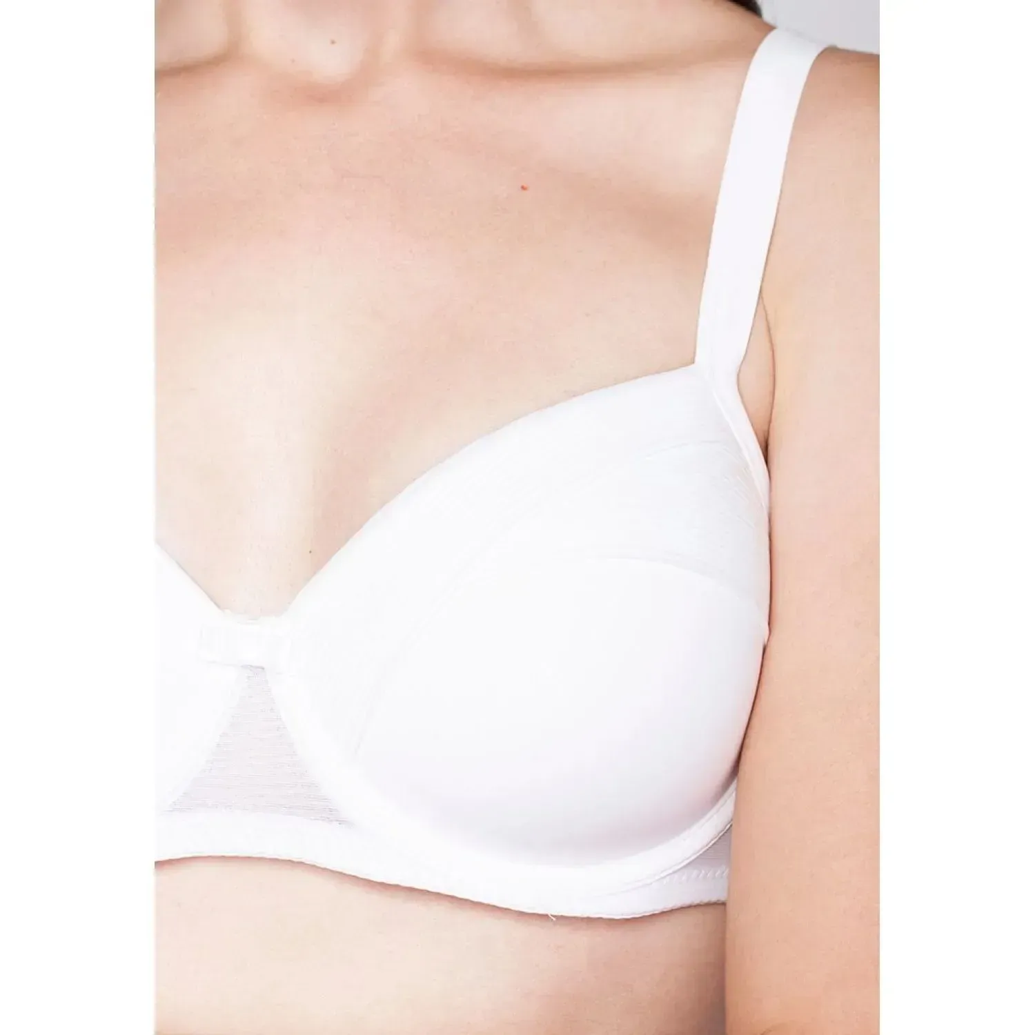 Sosten Kayser Mujer Microfibra color blanco | Platanitos