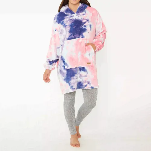 Pijama Kayser Jovencita Camisola Coral Fleece color morado | Platanitos