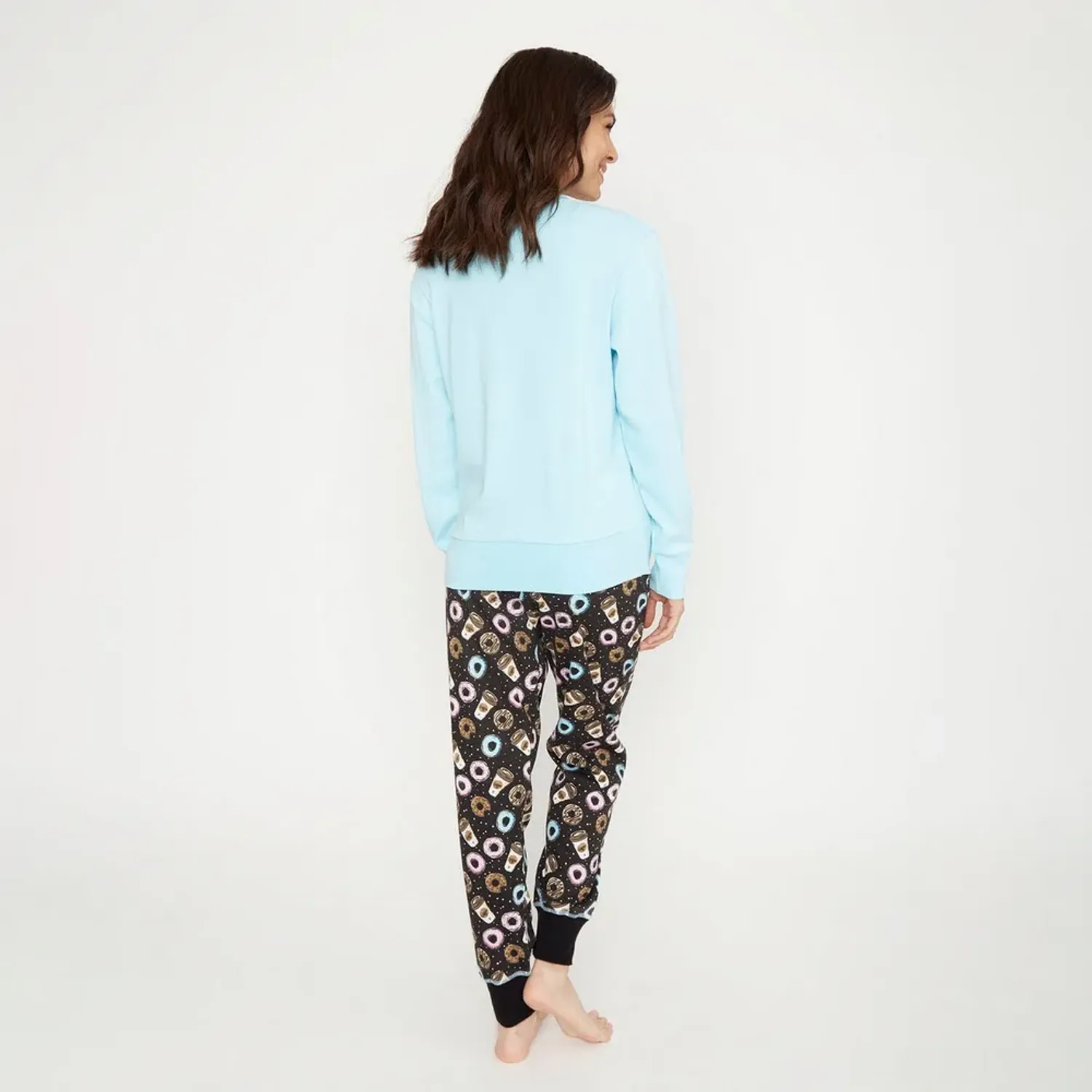 Kayser Pijama Kayser Mujer Algodon color turquesa | Platanitos