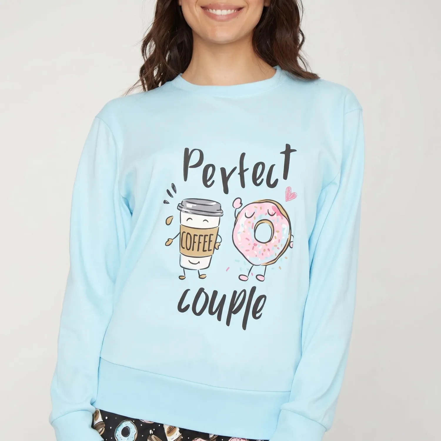 Kayser Pijama Kayser Mujer Algodon color turquesa | Platanitos