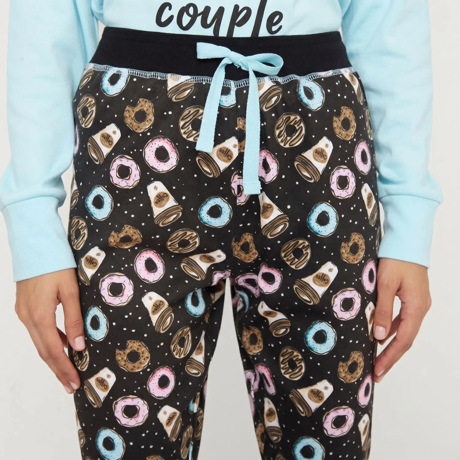 Kayser Pijama Kayser Mujer Algodon color turquesa | Platanitos