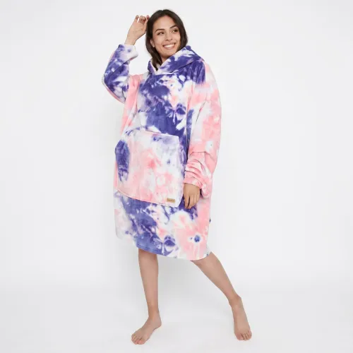 Enterizo Kayser Mujer Coral Fleece color morado | Platanitos