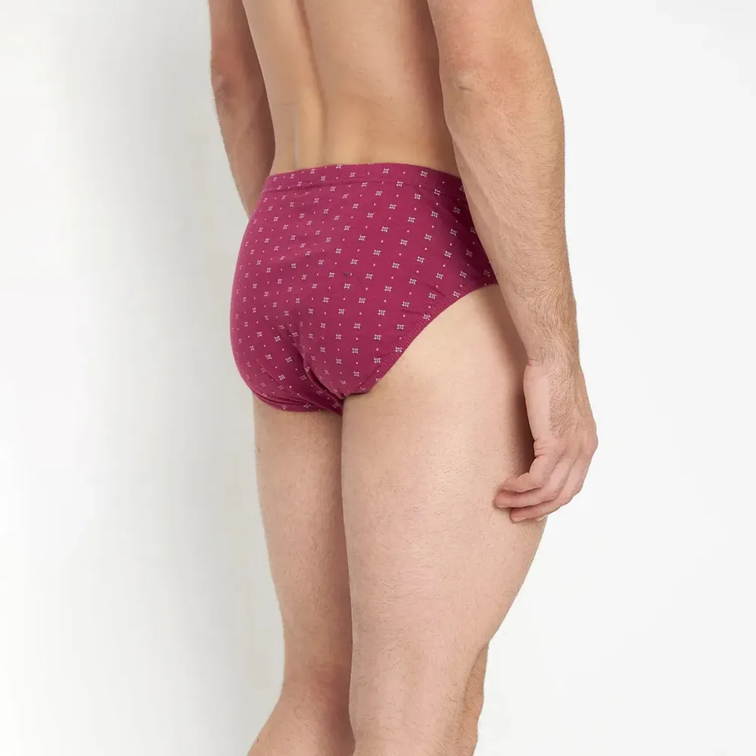 Kayser Trusa Kayser Slip Hombre Algodon color burdeo | Platanitos