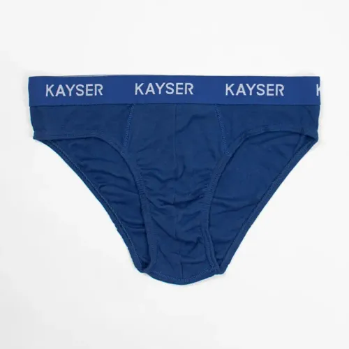 Trusa Kayser Slip Hombre Algodon color azul | Platanitos