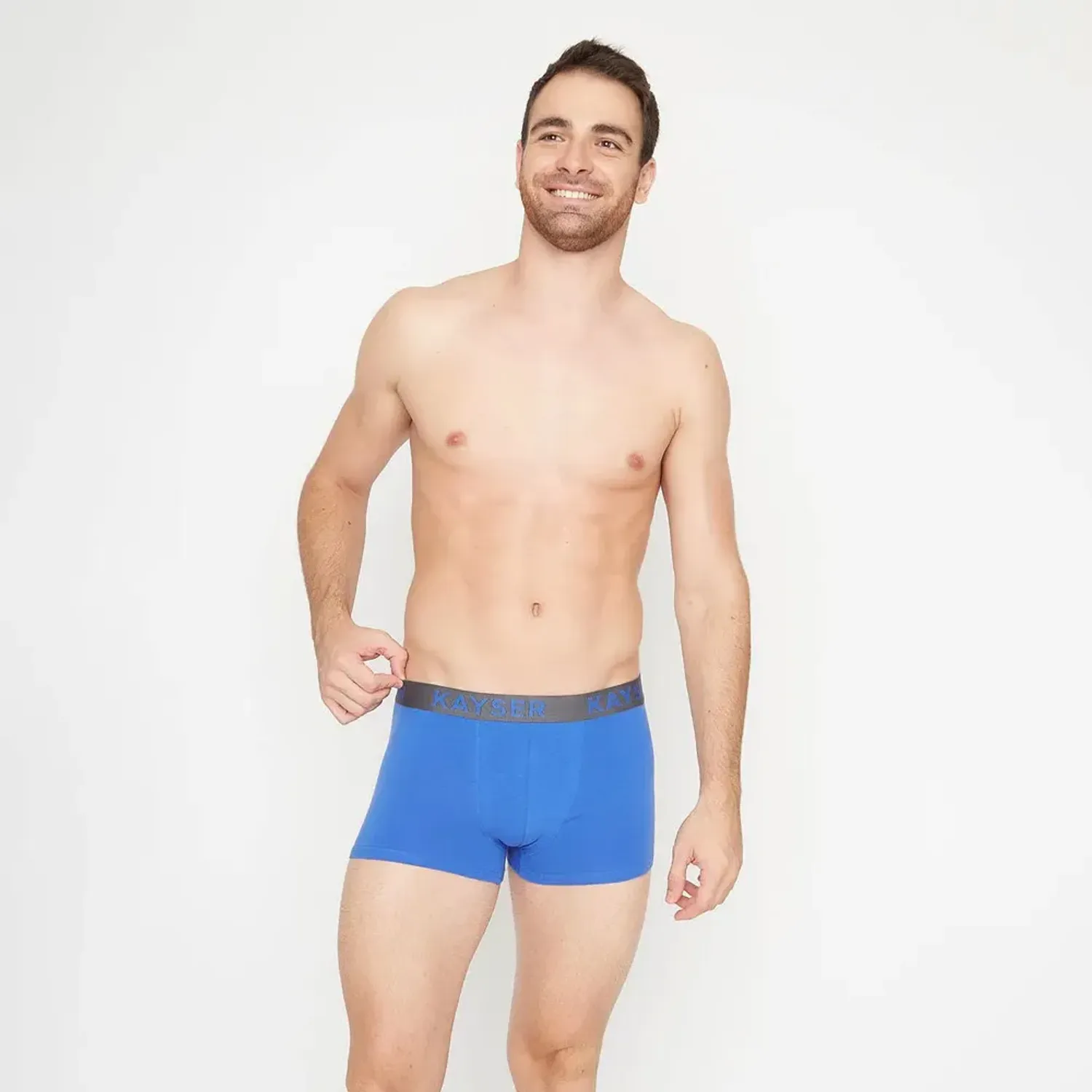 Boxer Kayser Hombre Algodon color azul | Platanitos