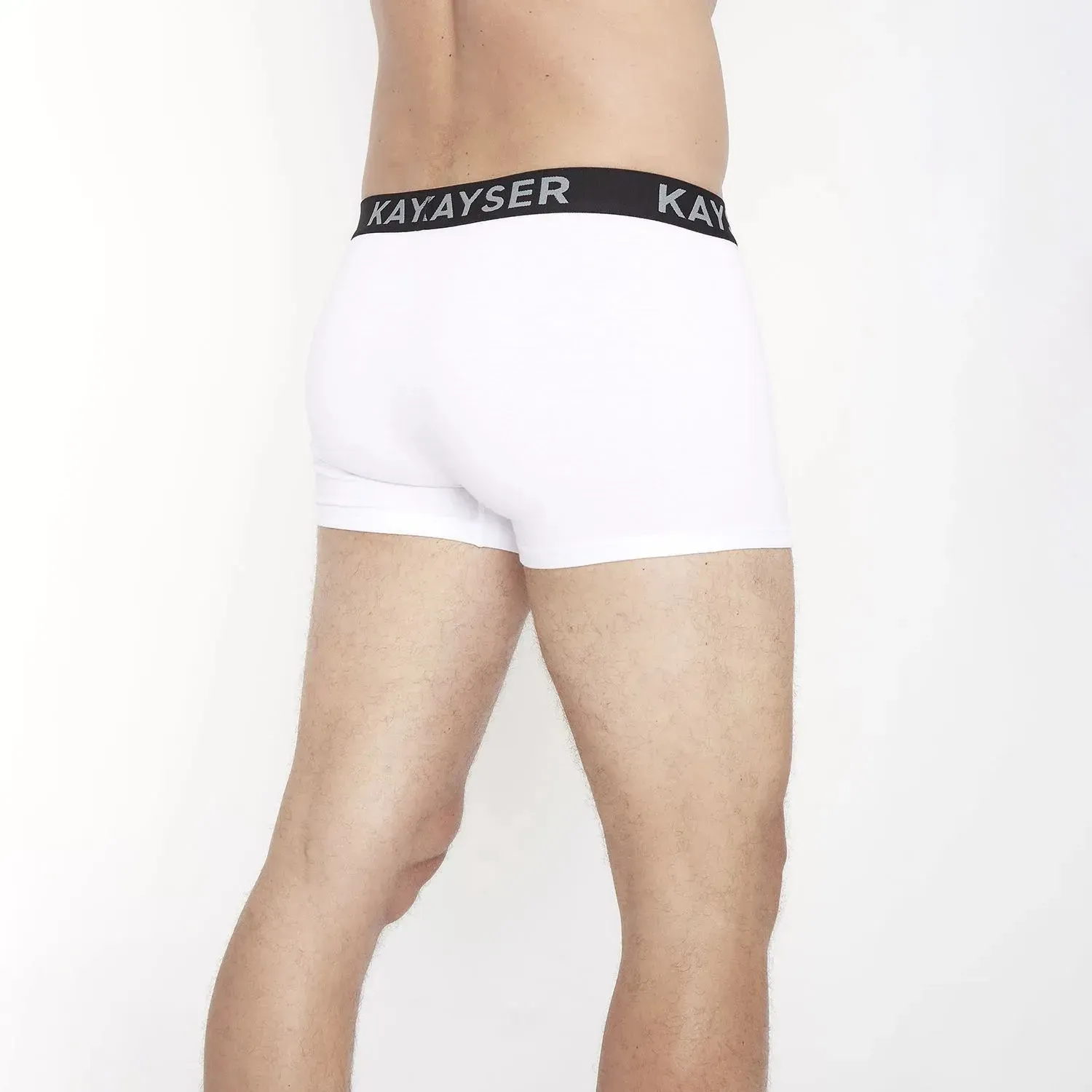 Boxer Kayser Hombre Algodon color blanco | Platanitos
