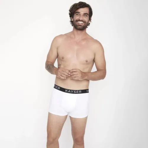 Hombre Kayser Blanco Boxer Hombre Algodon