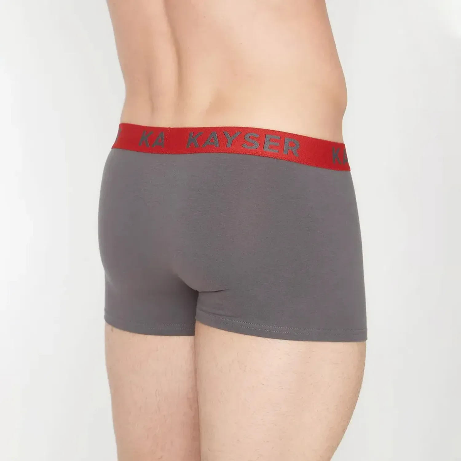 Boxer Kayser Hombre Algodon color gris | Platanitos