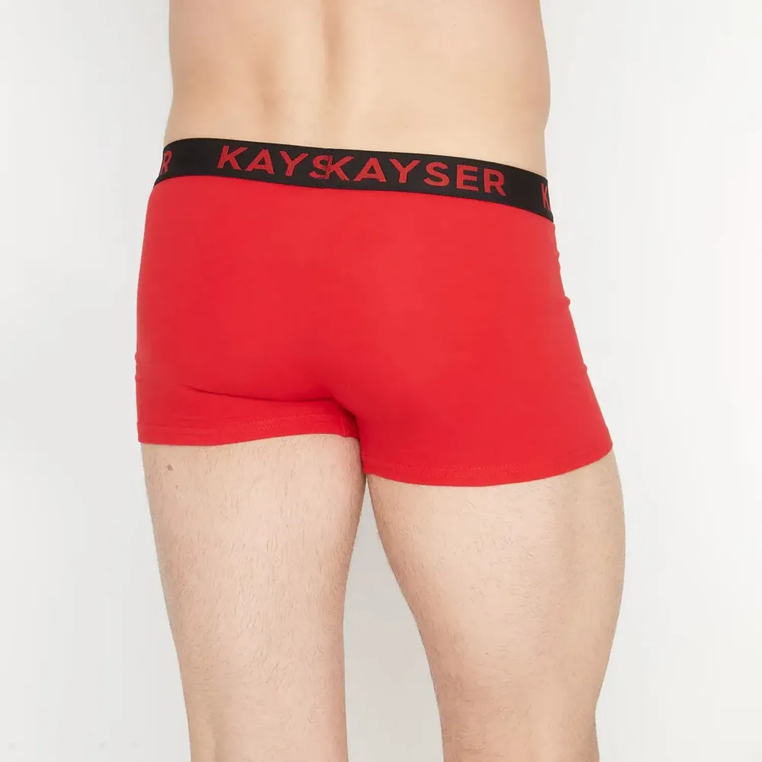 Boxer Kayser Hombre Algodon color rojo | Platanitos