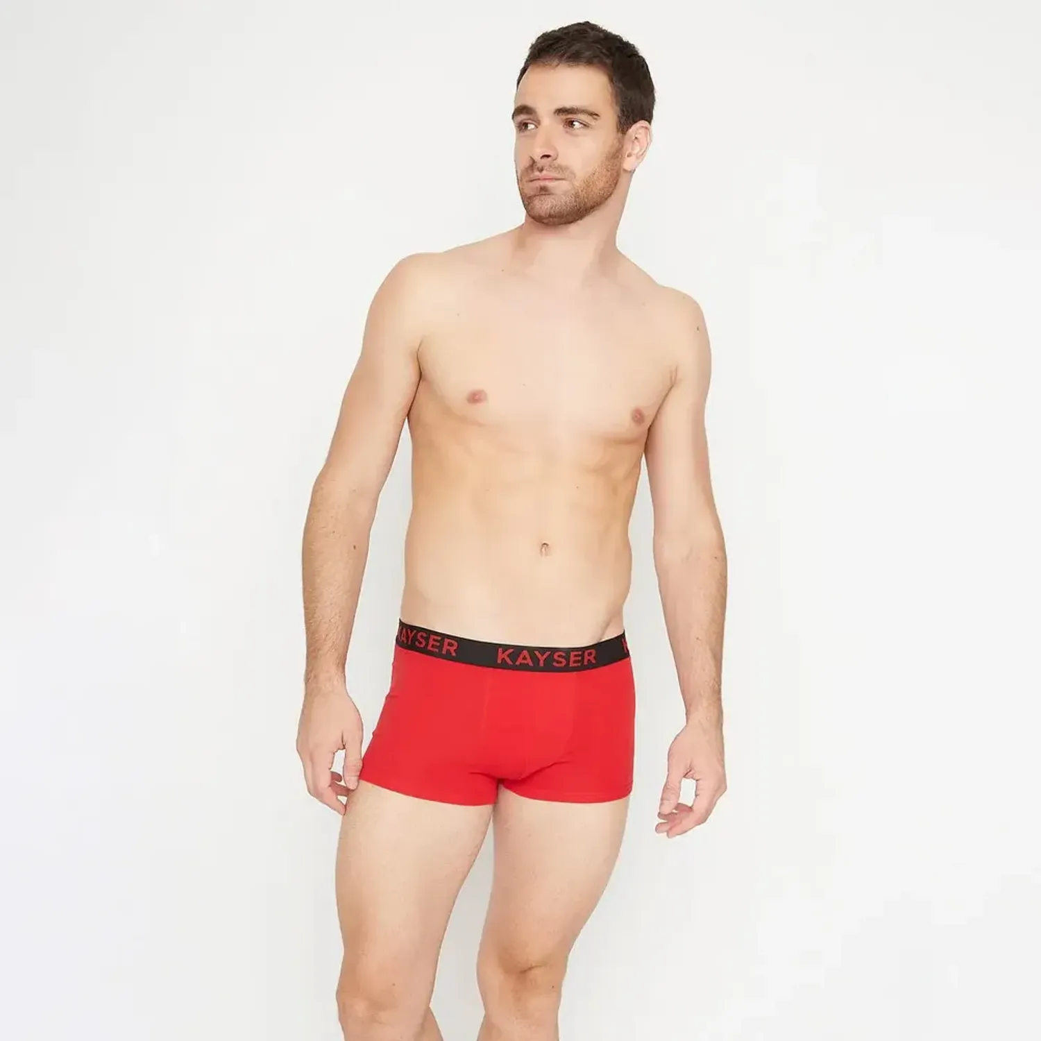 Boxer Kayser Hombre Algodon color rojo | Platanitos