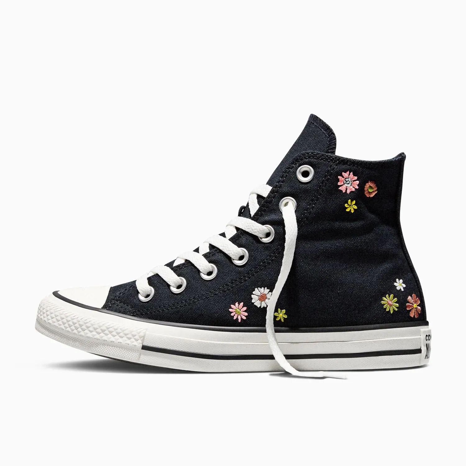 Converse Zapatillas Converse Mujer Chuck Taylor All Star Embroidered Florals color negro | Platanitos
