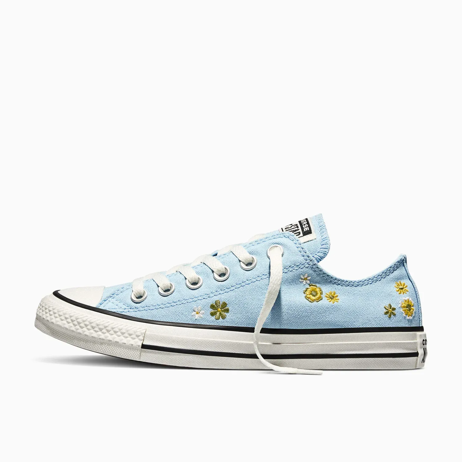 Converse Zapatillas Converse Mujer Chuck Taylor All Star Embroidered Florals color celeste | Platanitos