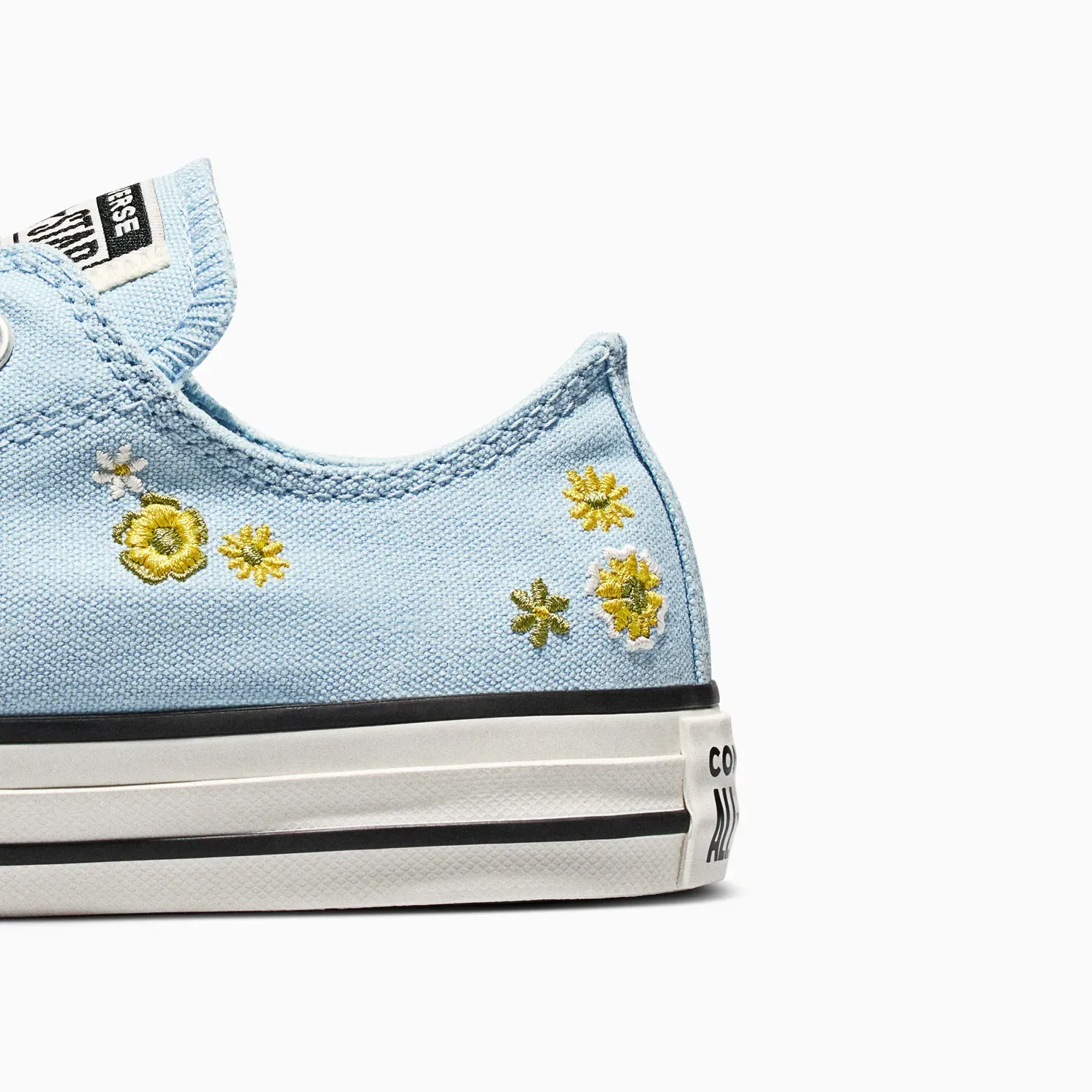 Converse Zapatillas Converse Mujer Chuck Taylor All Star Embroidered Florals color celeste | Platanitos