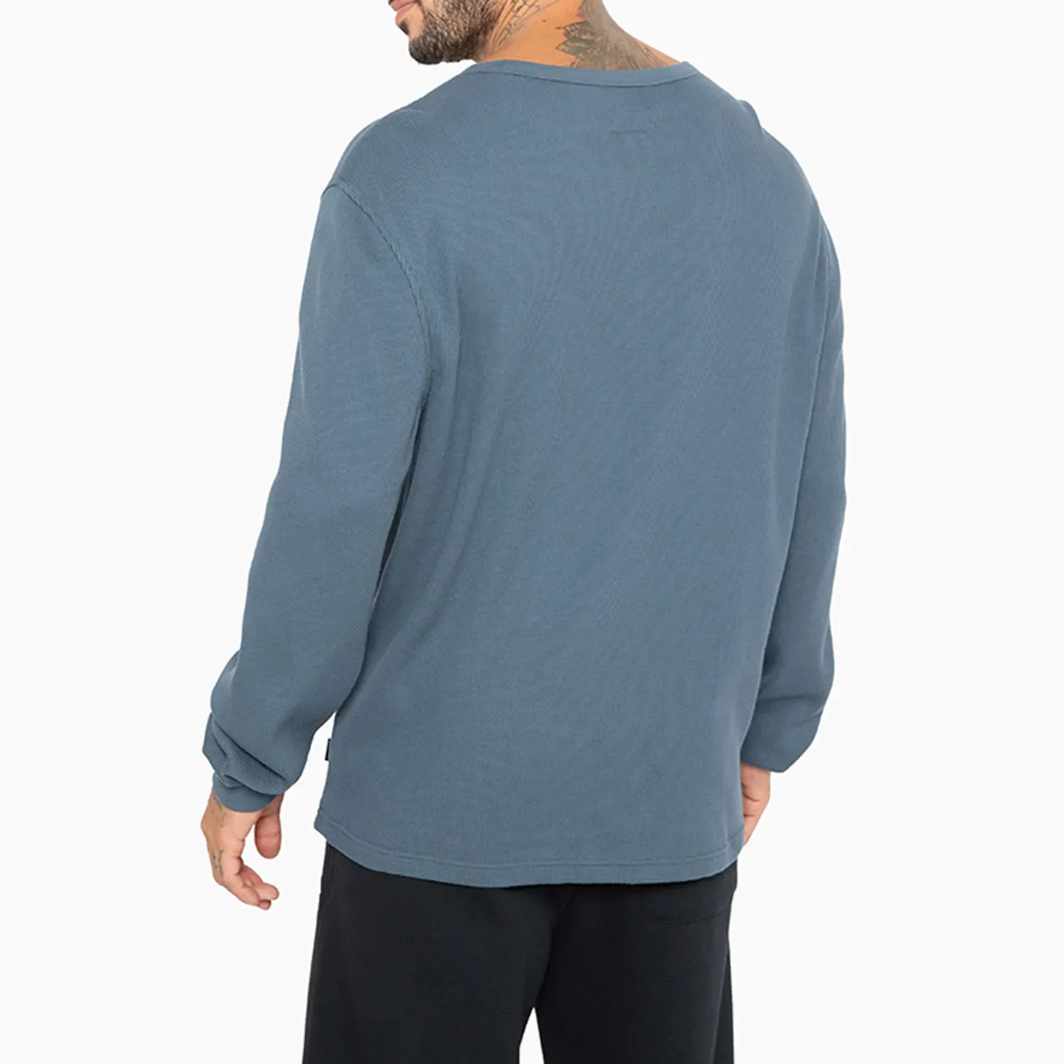 Polera Converse Hombre Ml Small Star Chevron color azul | Platanitos