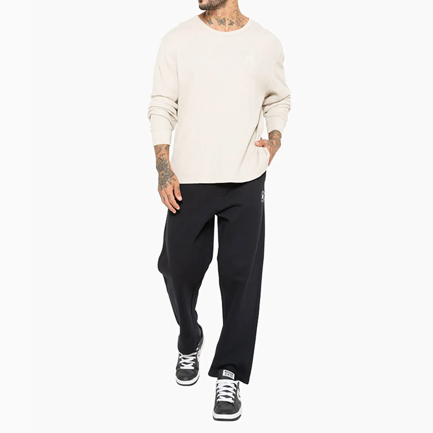 Converse Polera Converse Hombre Ml Small Star Chevron color beige | Platanitos