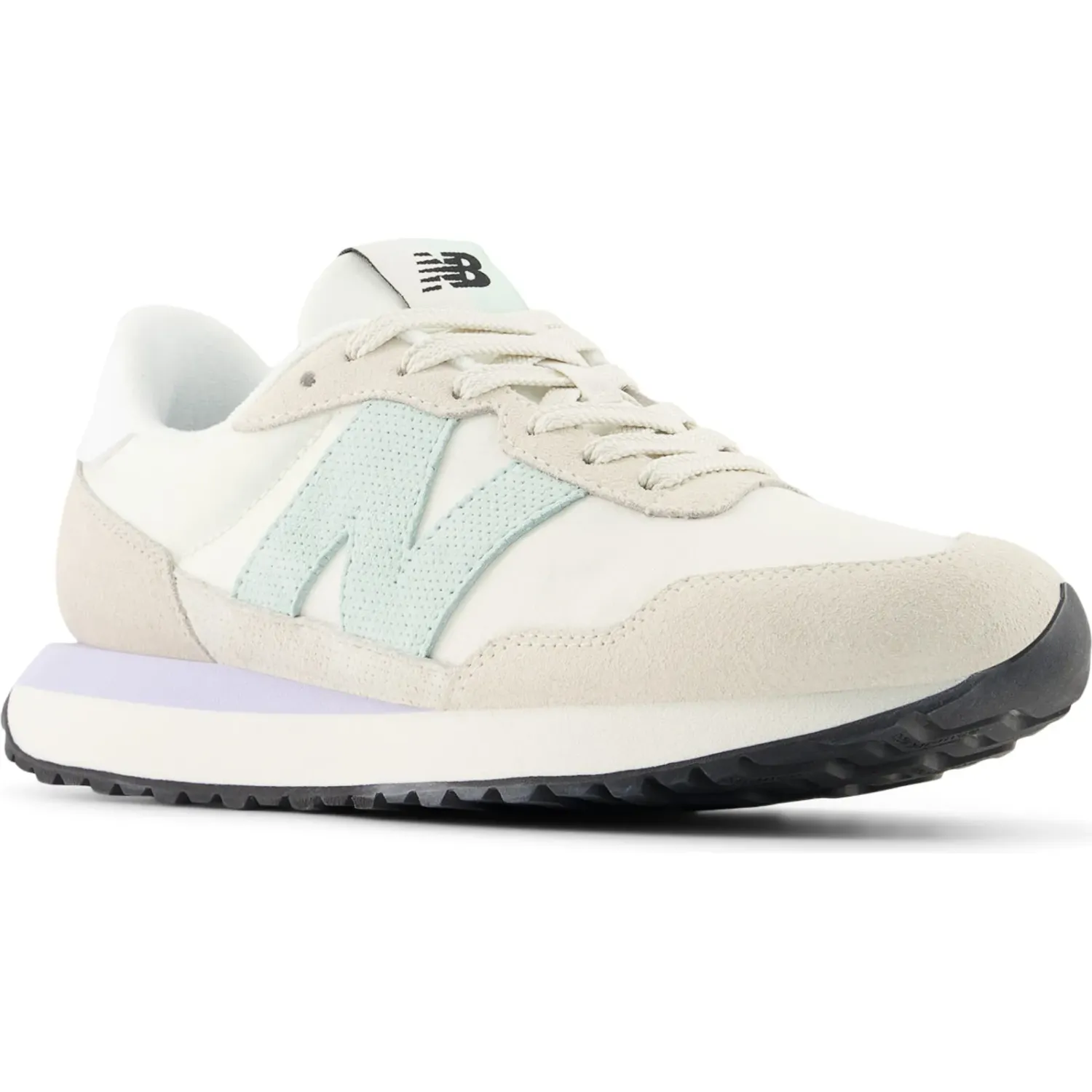 New Balance Zapatillas New Balance Urbanas Mujer 237 color beige/lila | Platanitos
