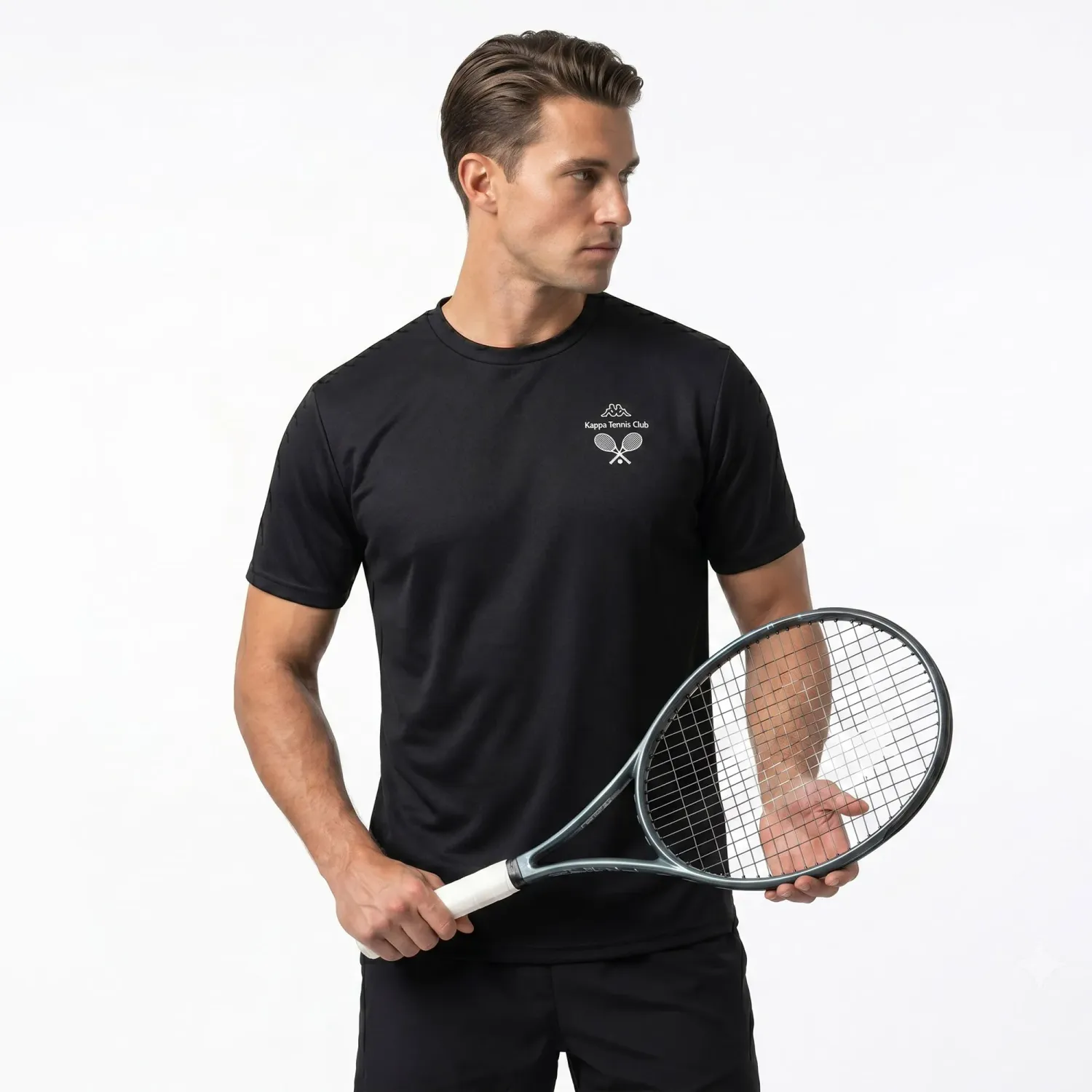 Kappa Polo Kappa Urbano Hombre Logo Ivow color negro | Platanitos