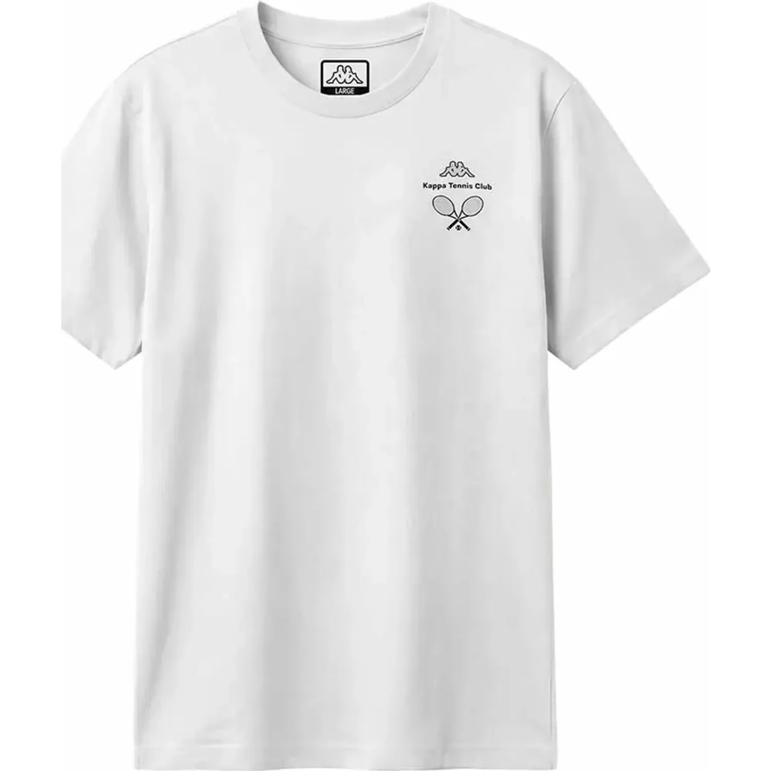 Polo Kappa Urbano Hombre Logo Ivow color blanco | Platanitos