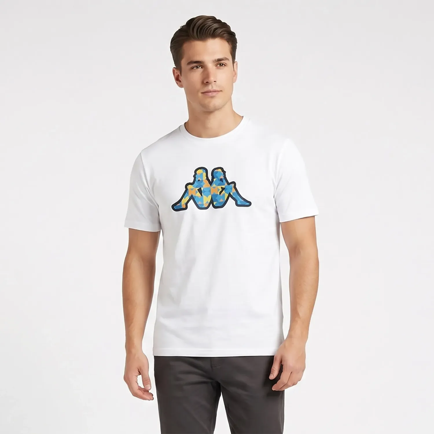 Kappa Polo Kappa Urbano Hombre Logo Isco color blanco | Platanitos