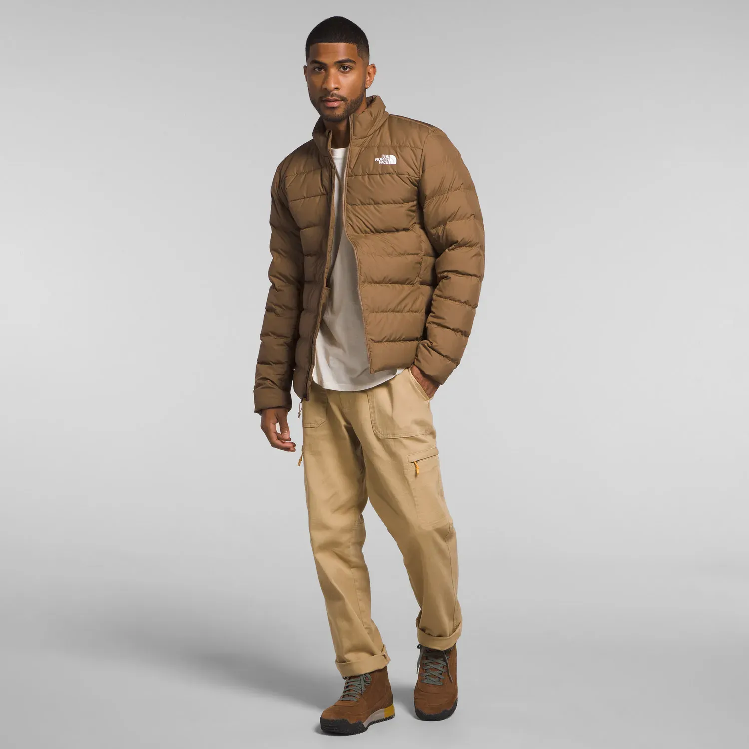The North Face Casaca The North Face De Plumas Outdoor Hombre M Aconcagua 3 color camel | Platanitos