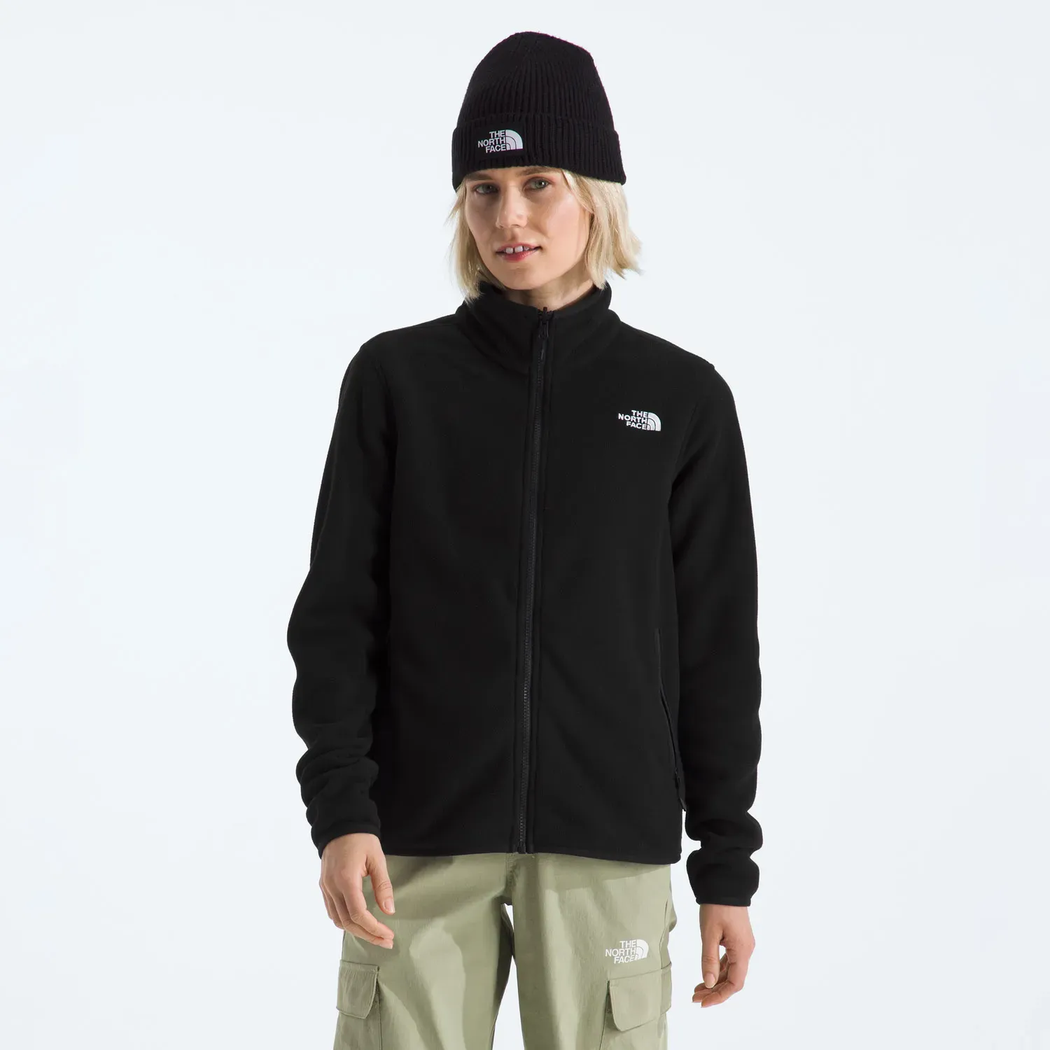 The North Face Casaca The North Face Urbana Mujer W Glacier Fleece color negro | Platanitos