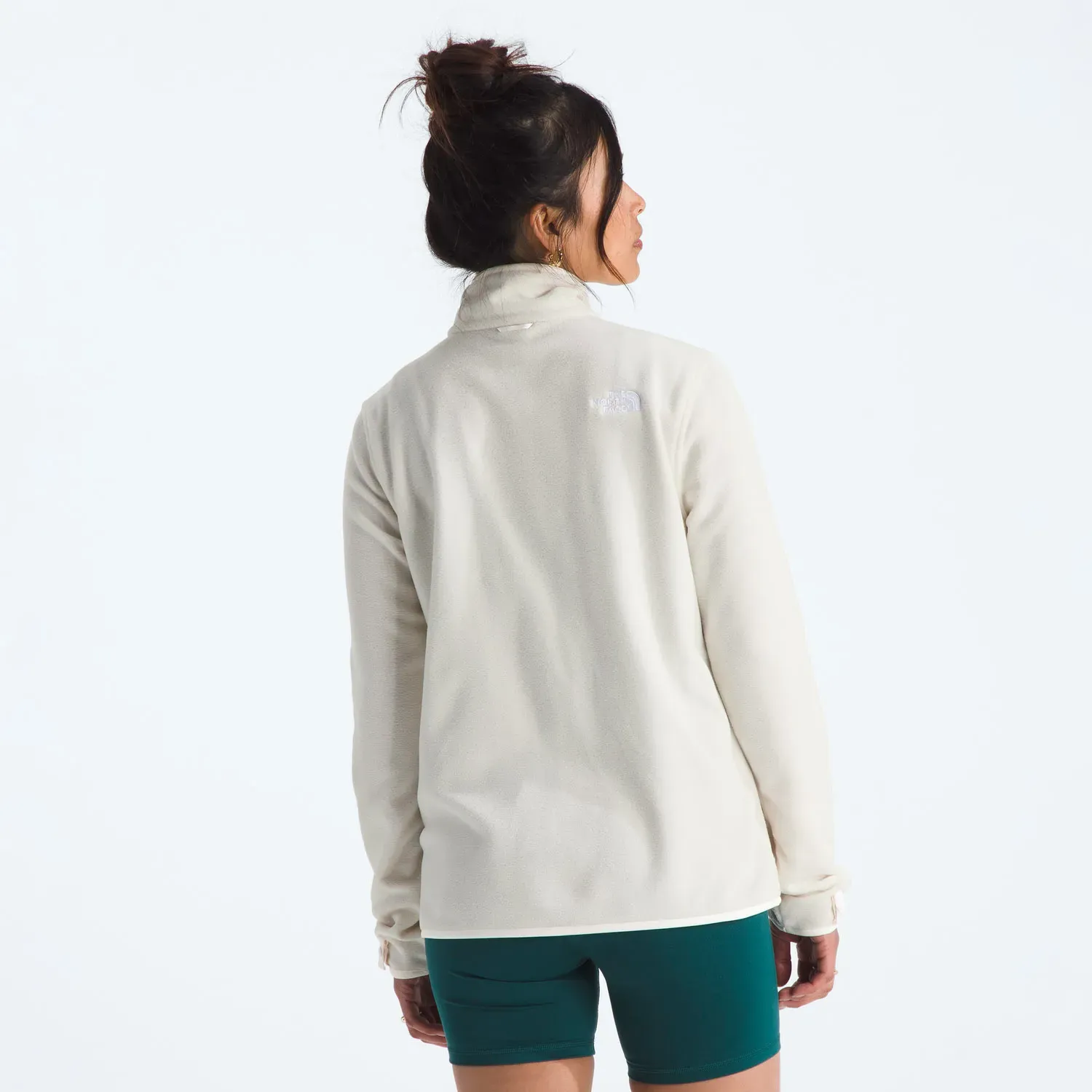 The North Face Casaca The North Face Urbana Mujer W Glacier Fleece color blanco | Platanitos
