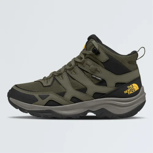 Zapatilla The North Face Outdoor Hombre M Hedgehog 3 Mid Wp color verde | Platanitos