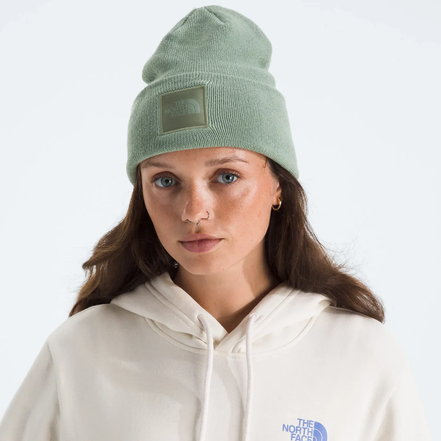 The North Face Gorro The North Face Deportiva Unisex Beanie Big Box color verde | Platanitos
