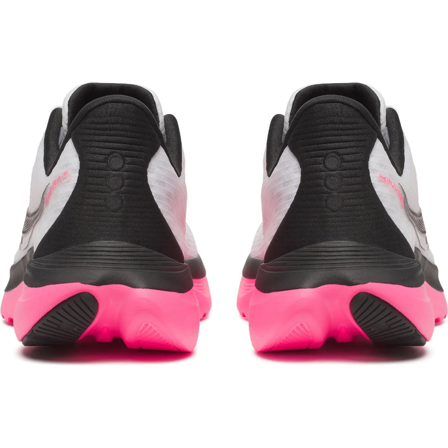 Saucony Zapatilla Saucony Running Mujer Kinvara 16 color blanco / rosado | Platanitos