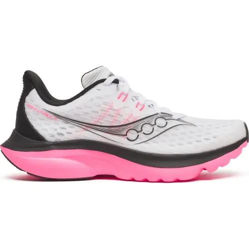Zapatilla Saucony Running Mujer Kinvara 16 color blanco | Platanitos