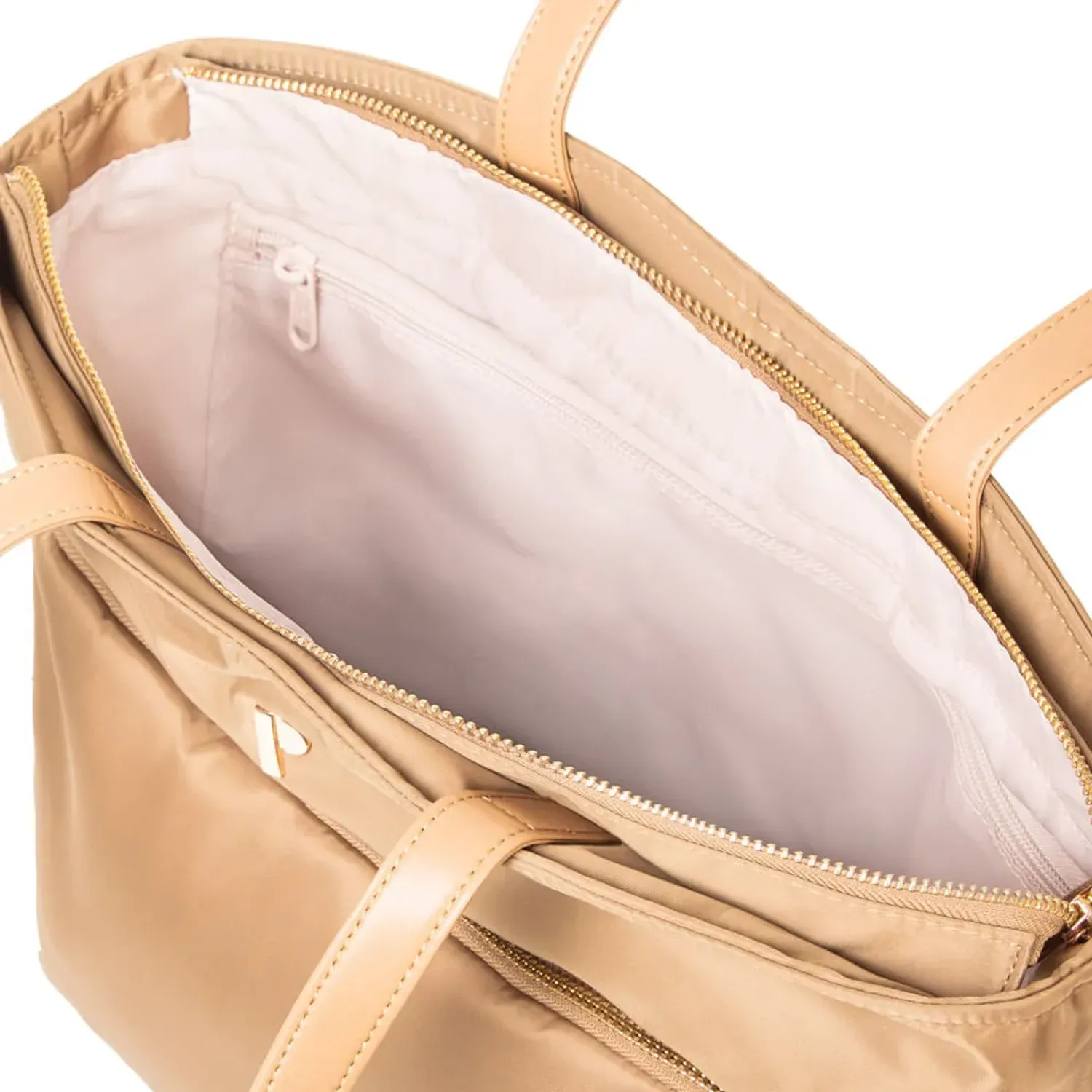 PORTA Bolso Porta Grande Mujer Domenica color nude | Platanitos