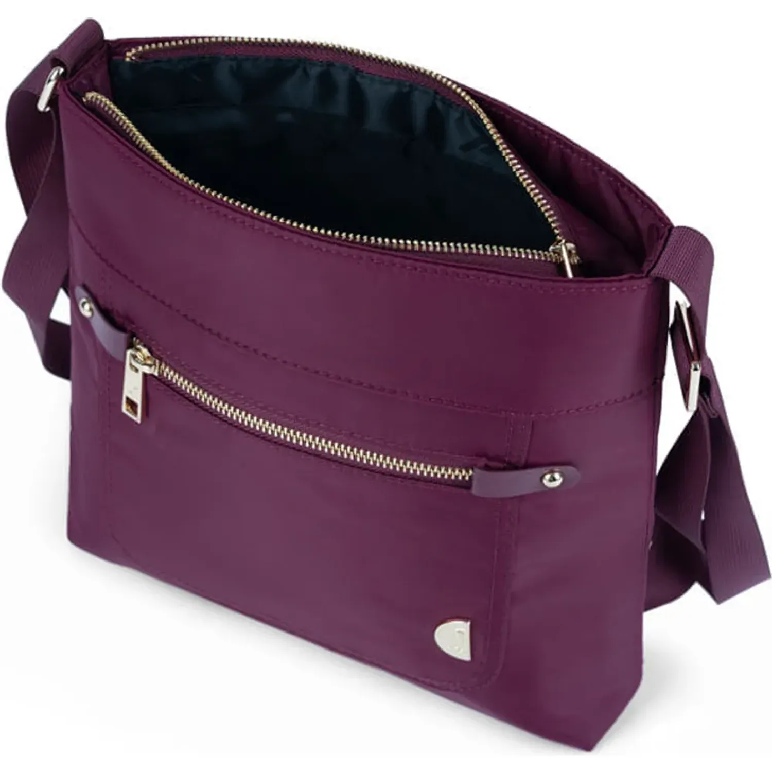 PORTA Bolso Porta Mujer Alba color guinda | Platanitos