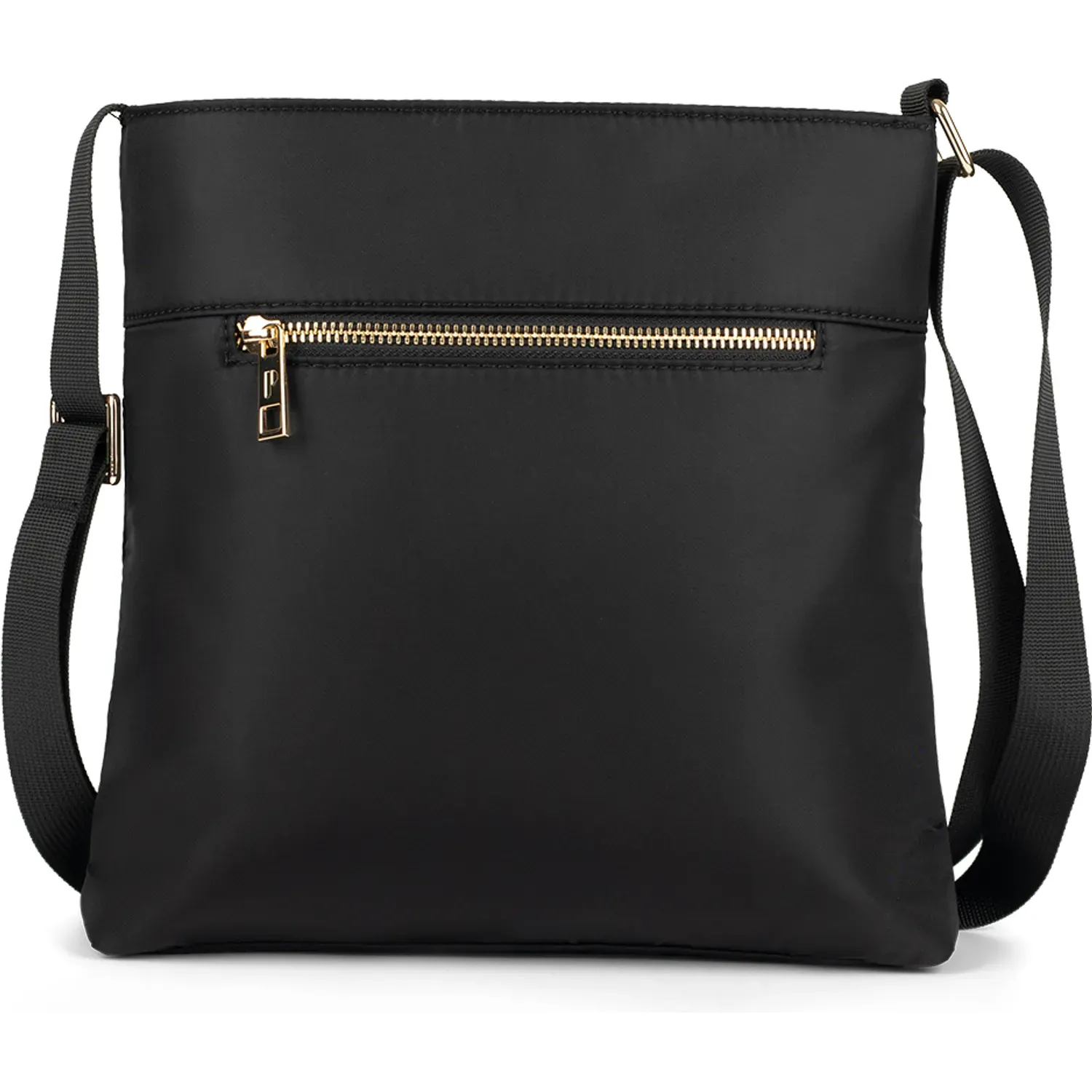 PORTA Bolso Porta Mujer Alba color negro | Platanitos