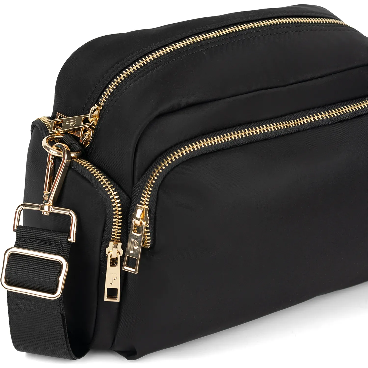 PORTA Bolso Porta Mujer Asiri color negro | Platanitos
