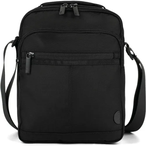 Bolso Porta Mujer Shamuel color negro | Platanitos