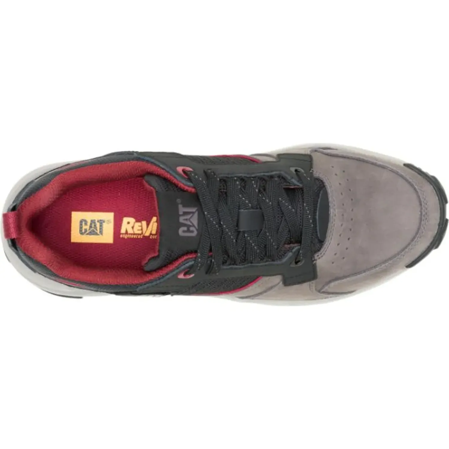 CAT Zapatillas Cat Urbanas Hombre Grapple Leather color gris | Platanitos